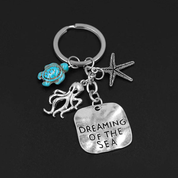 ‘Dreaming of the Sea’ Ocean Keychain